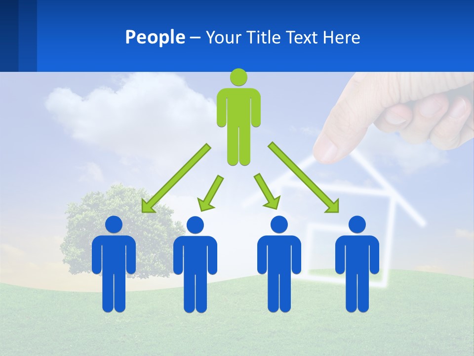 White Energy Supply PowerPoint Template