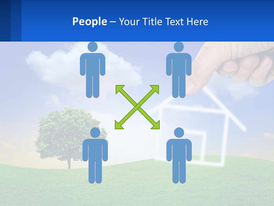 White Energy Supply PowerPoint Template