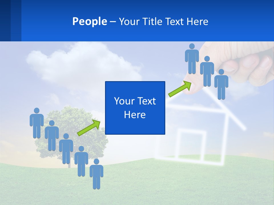 White Energy Supply PowerPoint Template