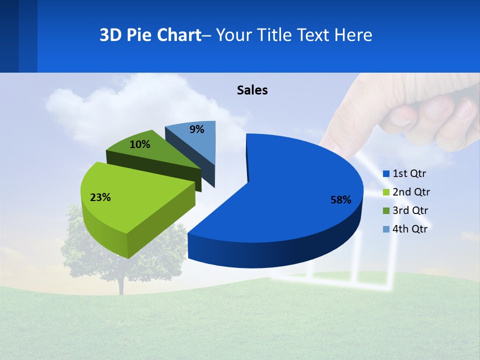 White Energy Supply PowerPoint Template