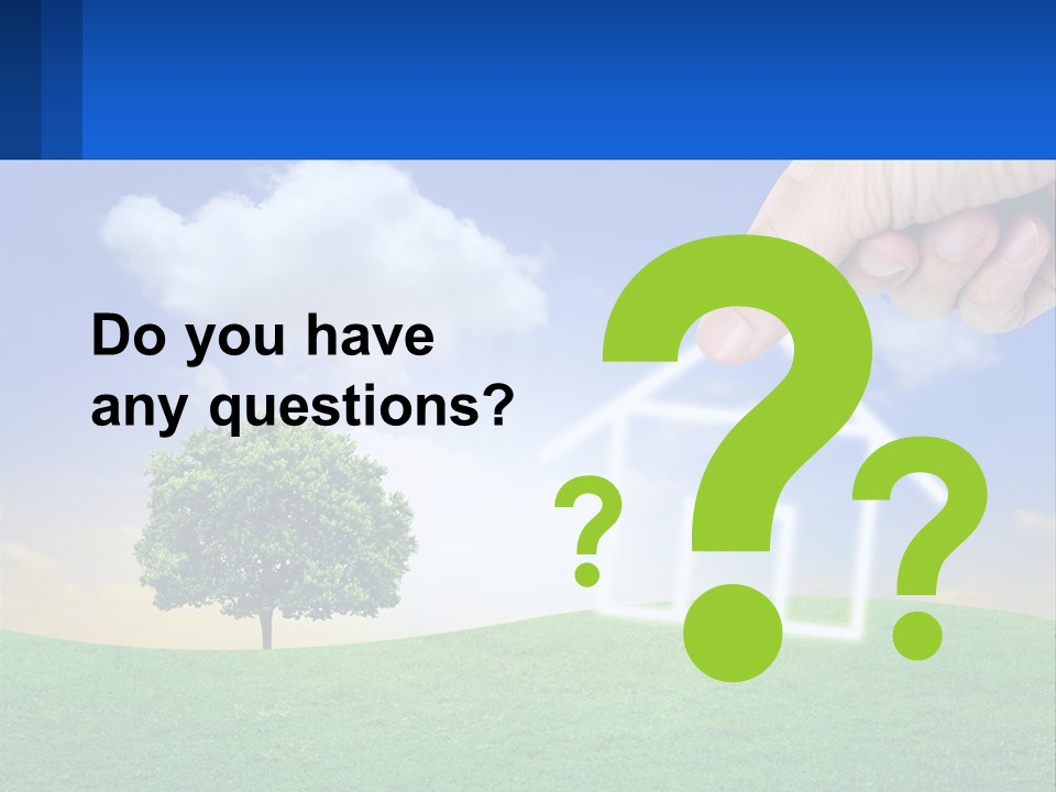 White Energy Supply PowerPoint Template