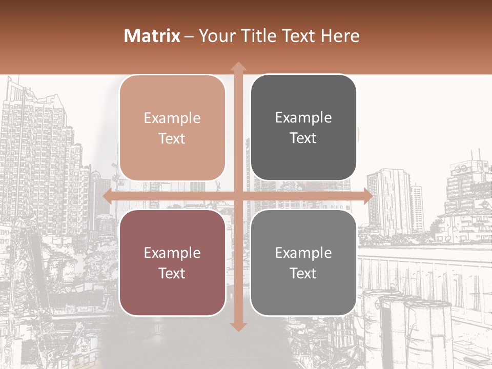 System Condition House PowerPoint Template