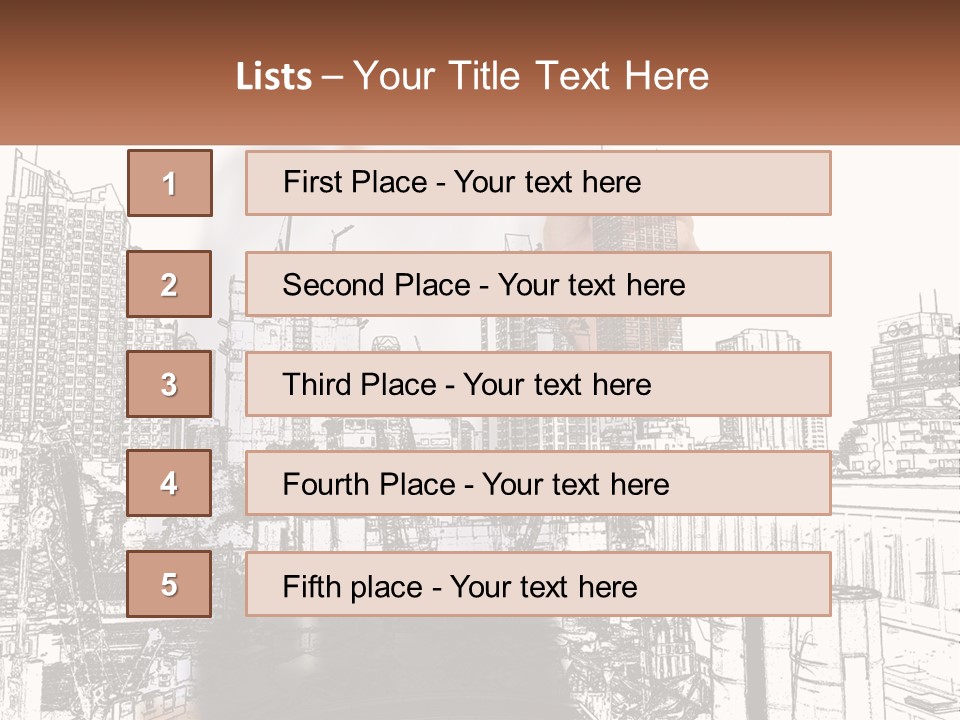 System Condition House PowerPoint Template