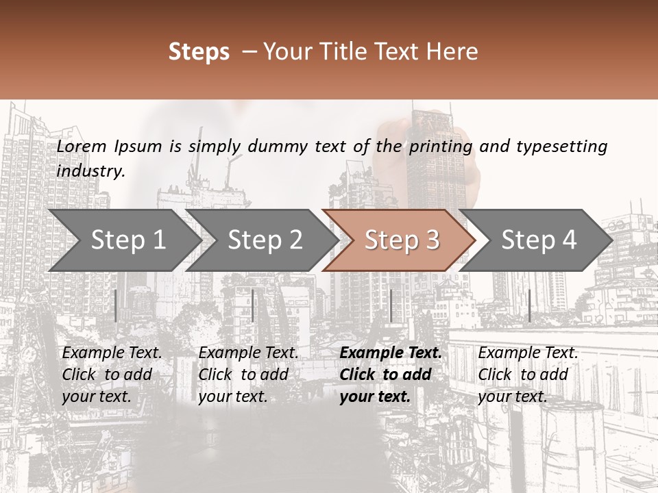 System Condition House PowerPoint Template