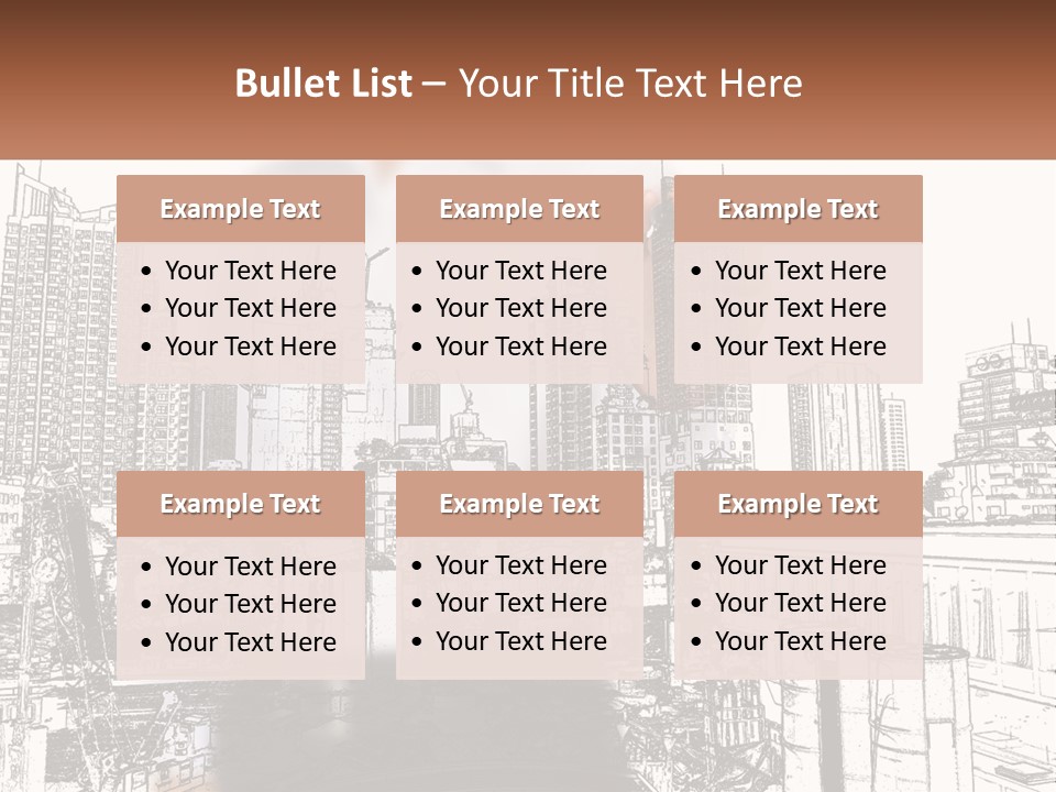 System Condition House PowerPoint Template