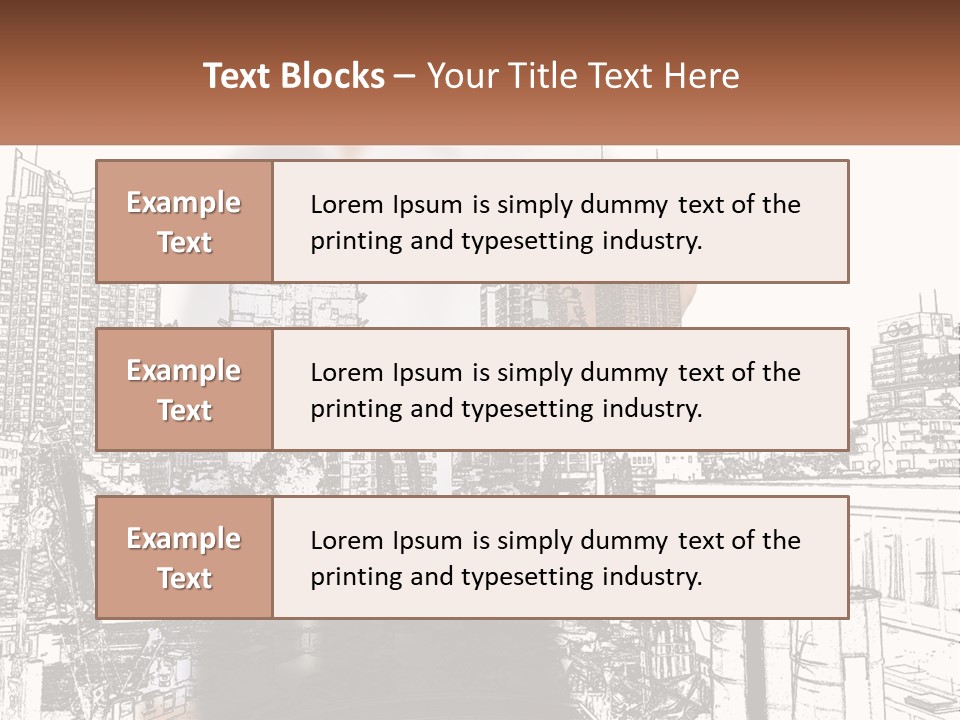 System Condition House PowerPoint Template