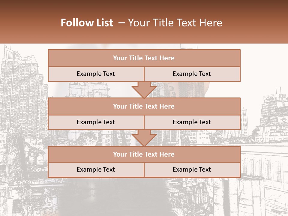 System Condition House PowerPoint Template