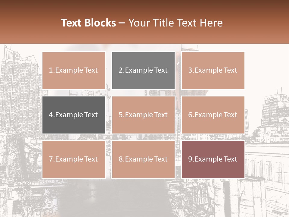 System Condition House PowerPoint Template