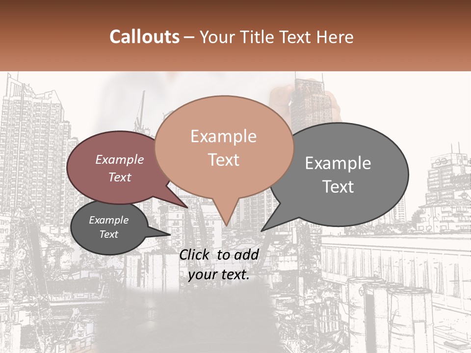 System Condition House PowerPoint Template
