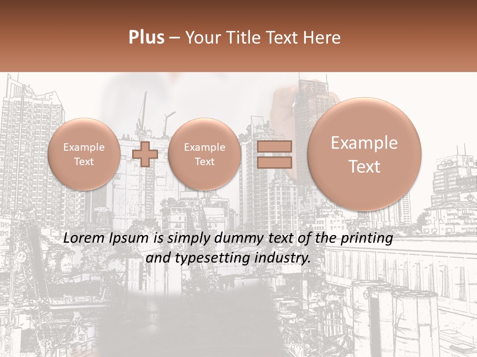 System Condition House PowerPoint Template