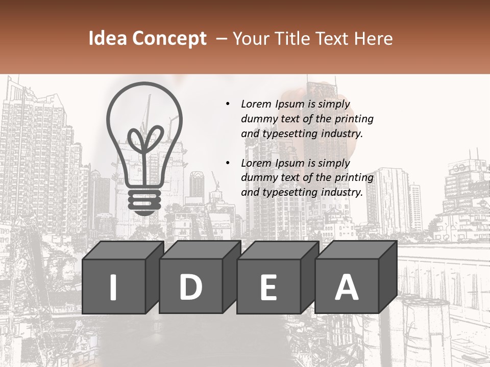 System Condition House PowerPoint Template