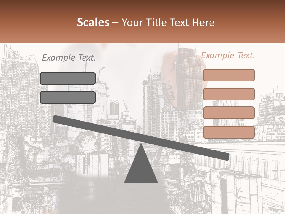 System Condition House PowerPoint Template