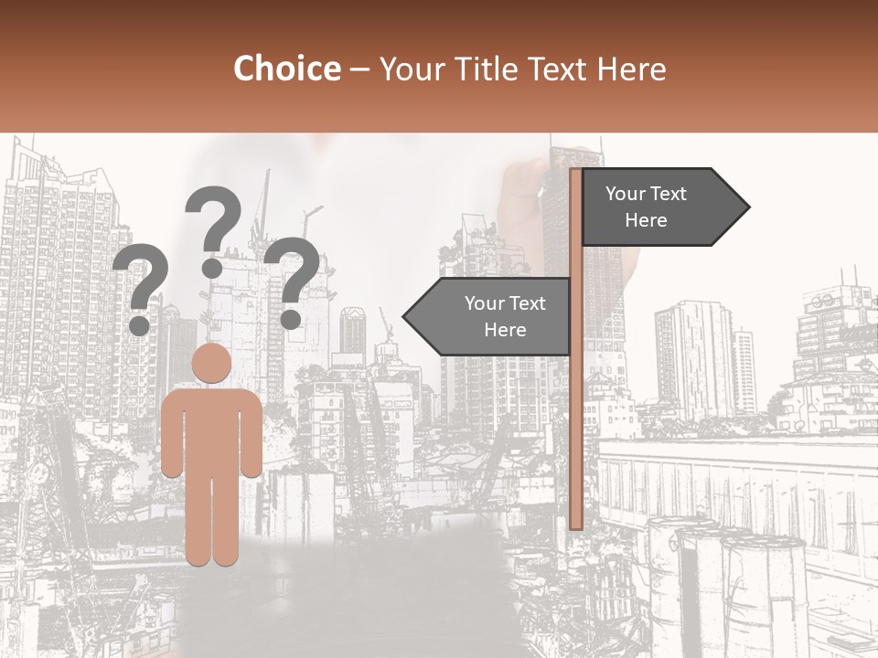 System Condition House PowerPoint Template