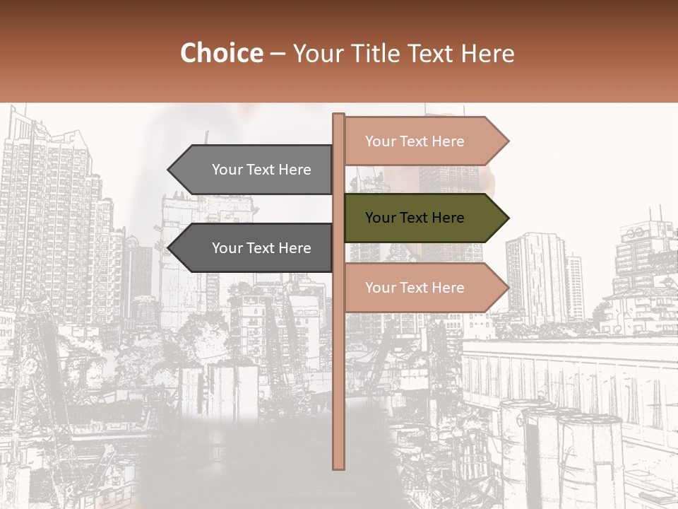 System Condition House PowerPoint Template