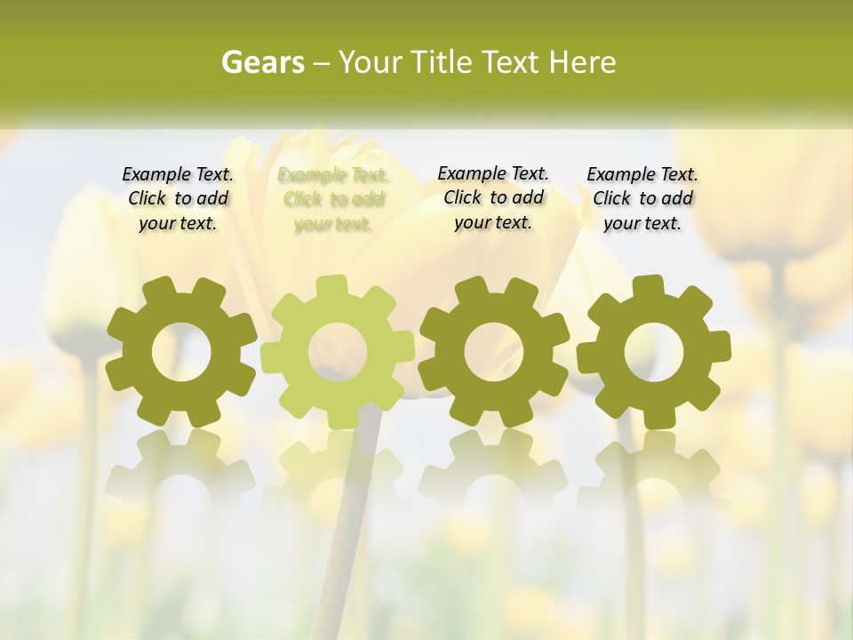 Technology Electricity Switch PowerPoint Template