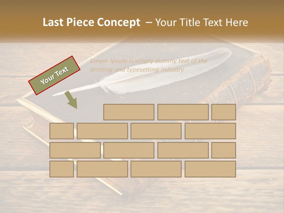 Home Supply Part PowerPoint Template
