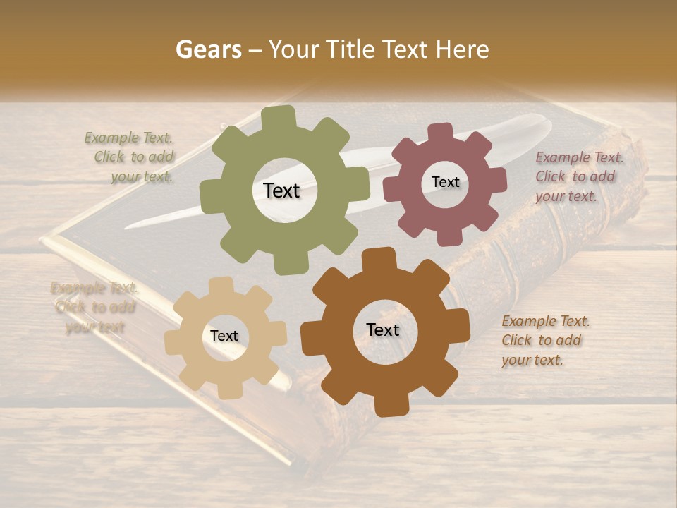 Home Supply Part PowerPoint Template