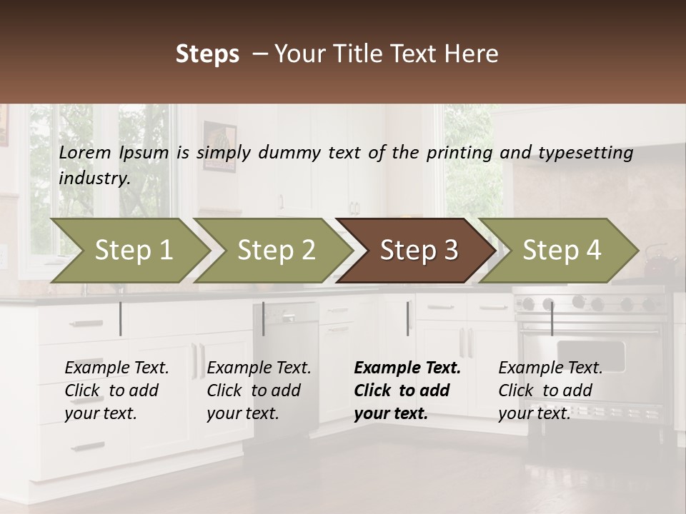 House Switch Part PowerPoint Template