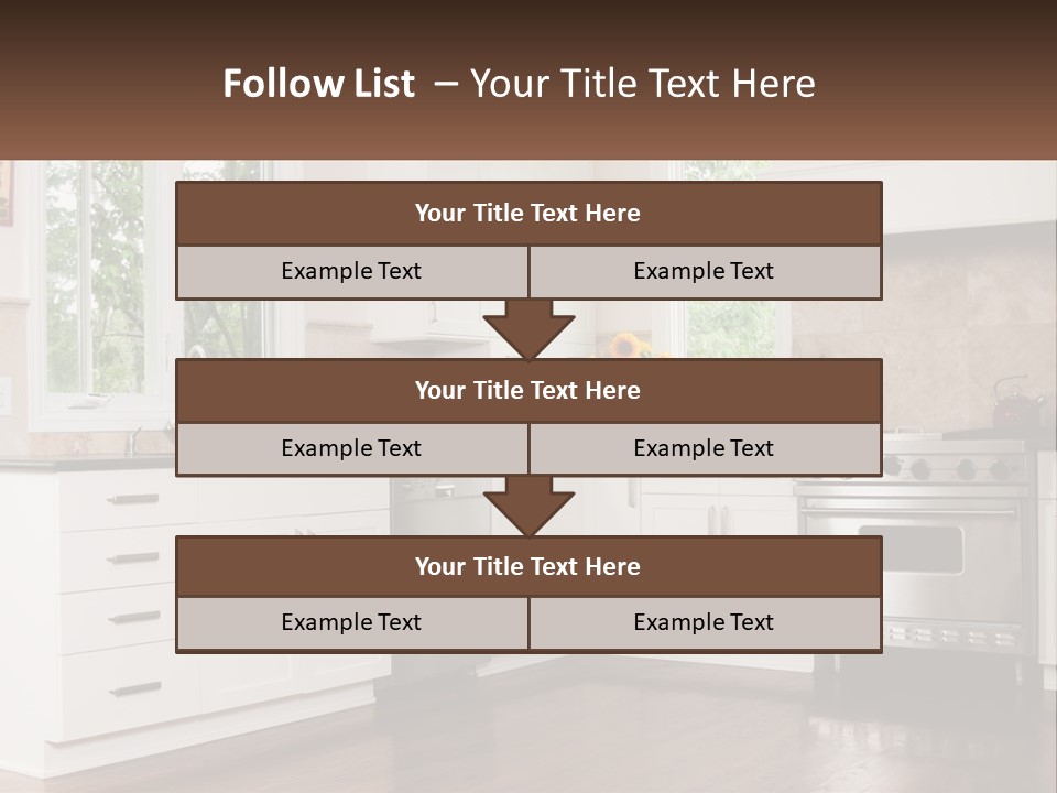 House Switch Part PowerPoint Template