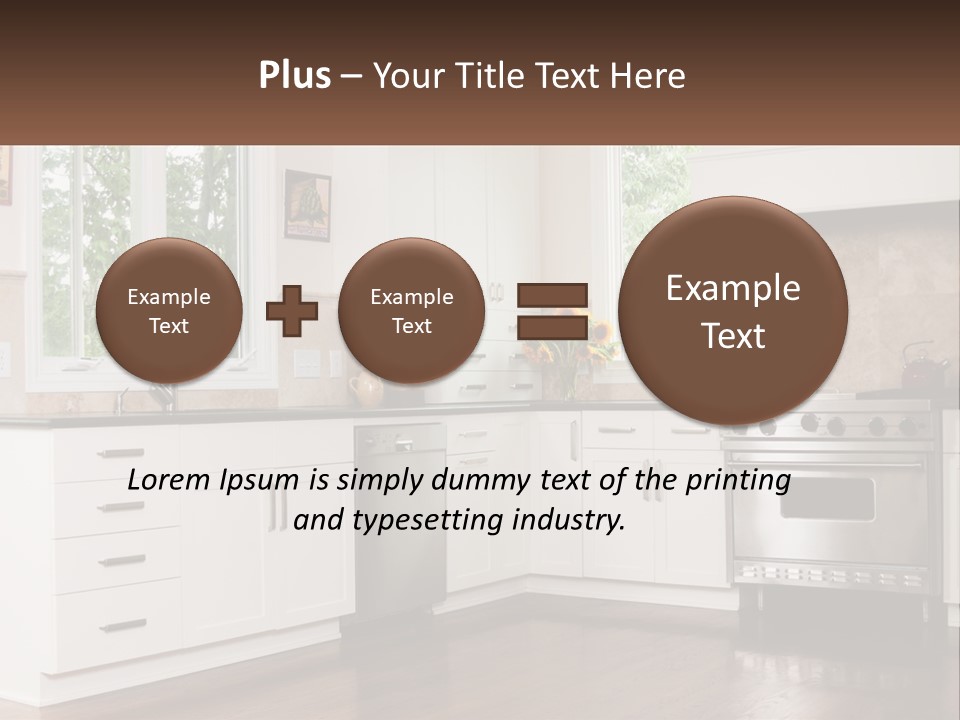 House Switch Part PowerPoint Template