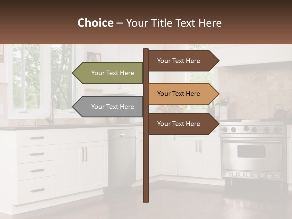 House Switch Part PowerPoint Template