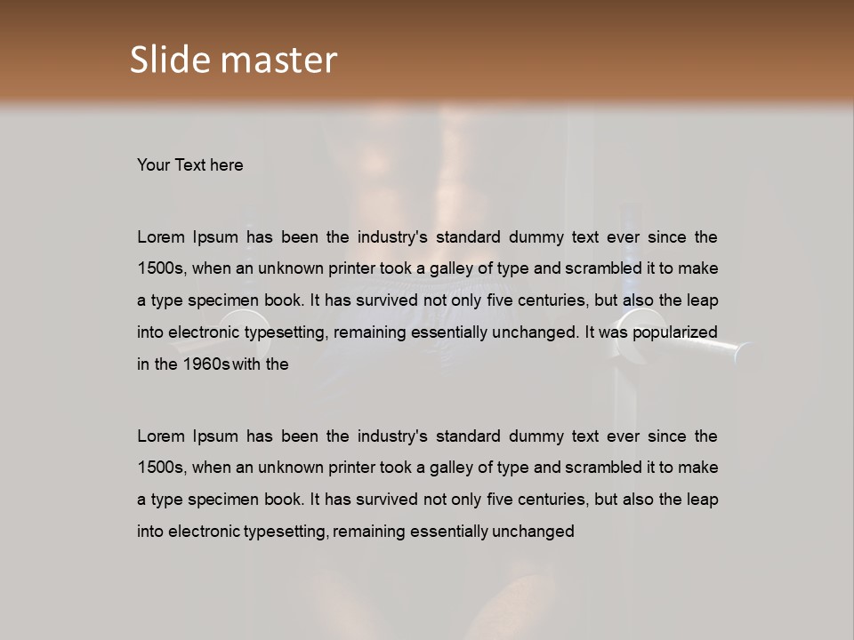 Cold Energy Equipment PowerPoint Template