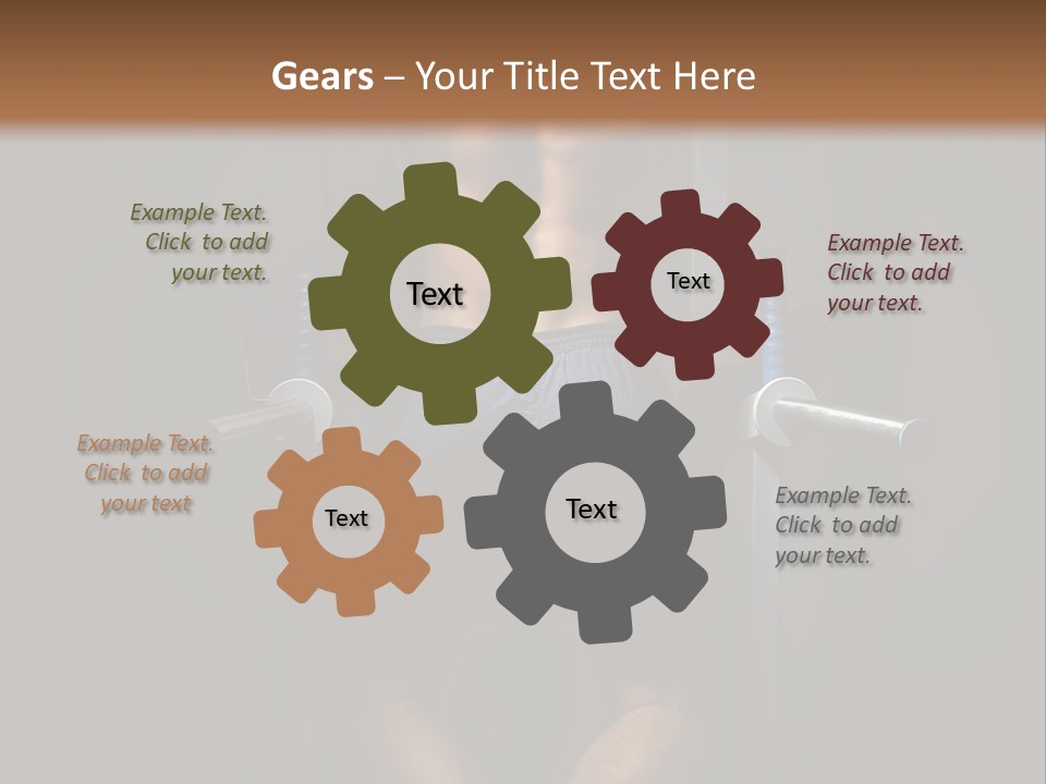 Cold Energy Equipment PowerPoint Template