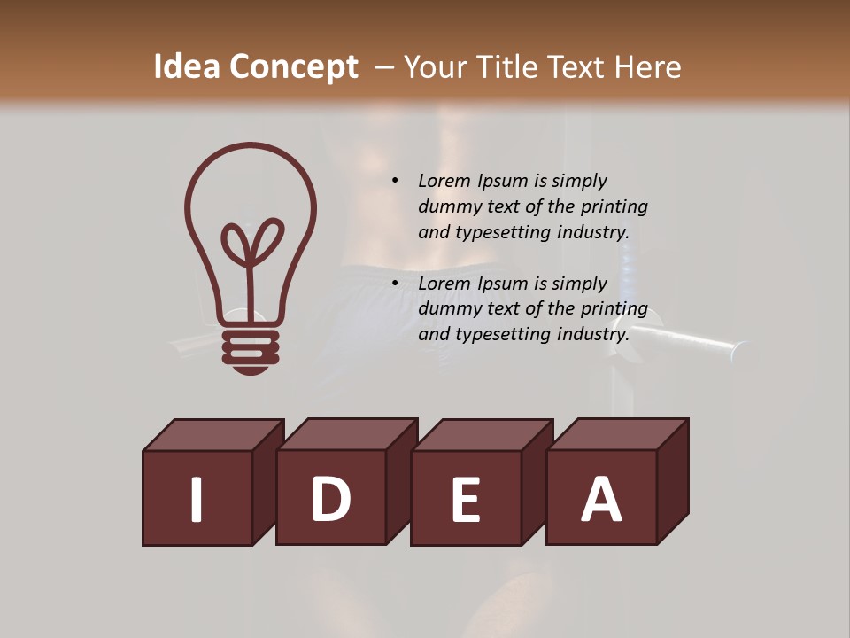 Cold Energy Equipment PowerPoint Template