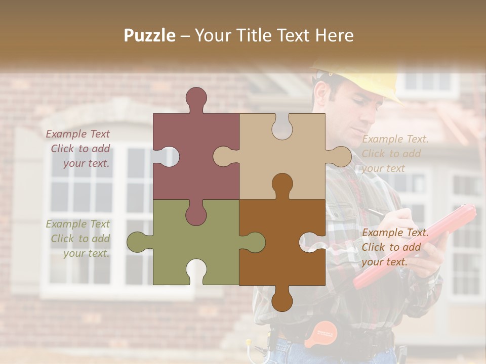 Cool Energy Home PowerPoint Template
