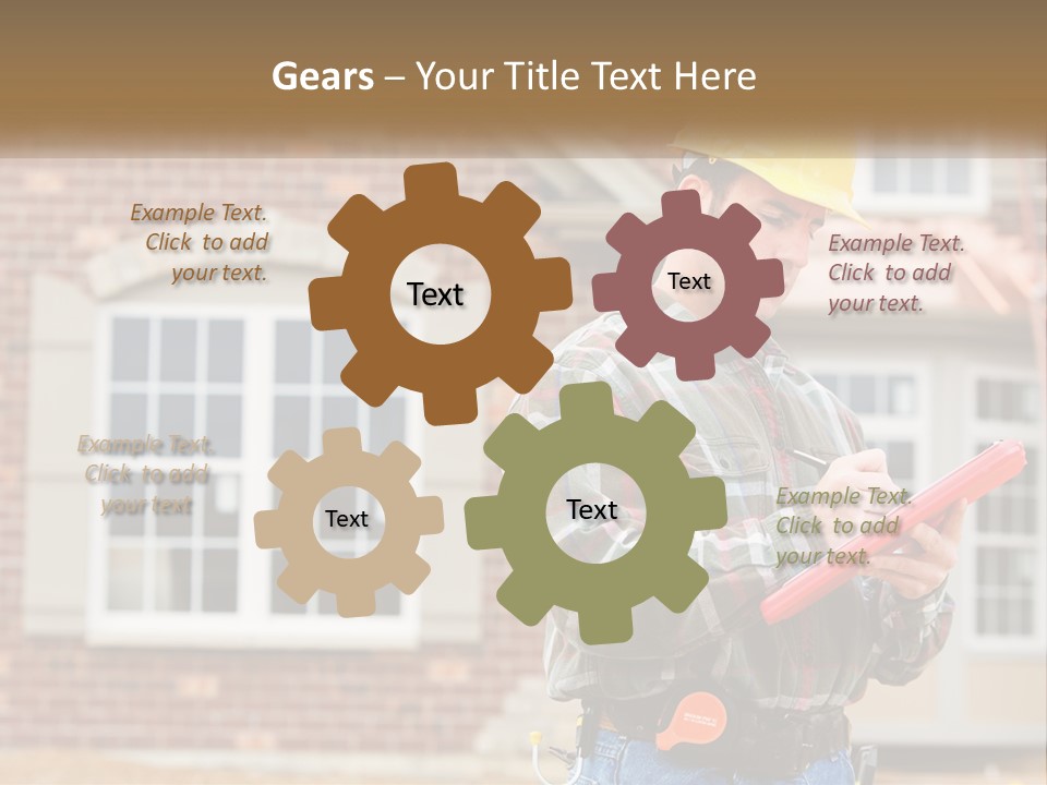 Cool Energy Home PowerPoint Template