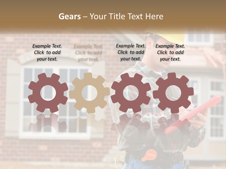 Cool Energy Home PowerPoint Template