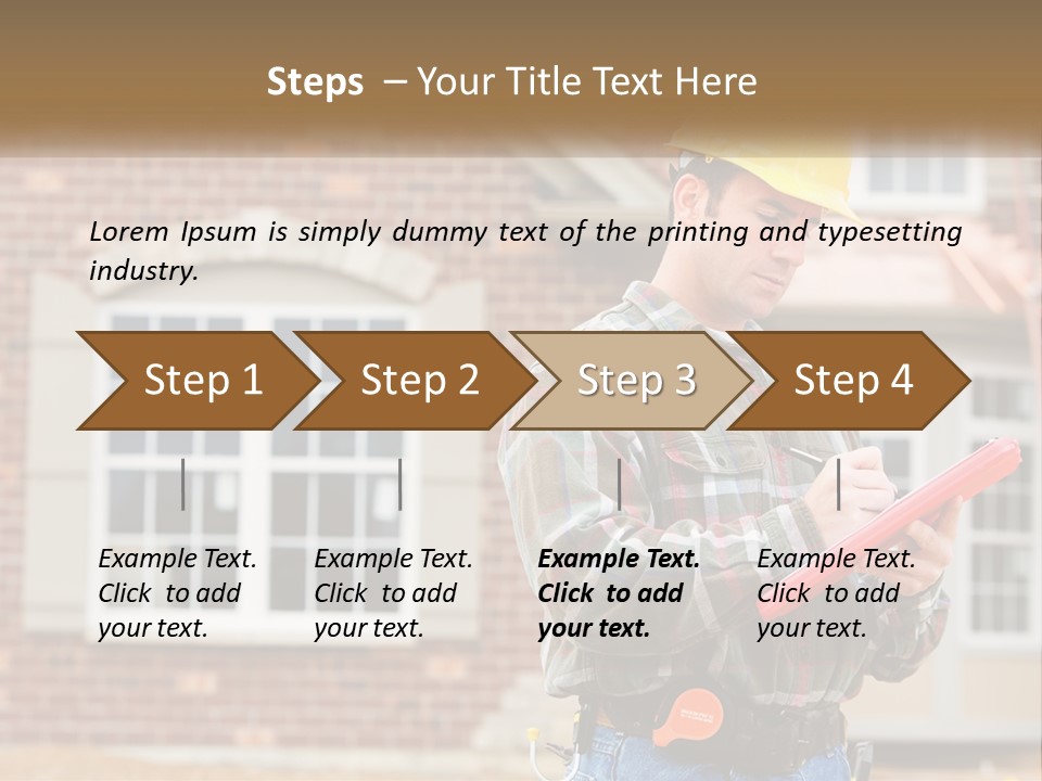 Cool Energy Home PowerPoint Template