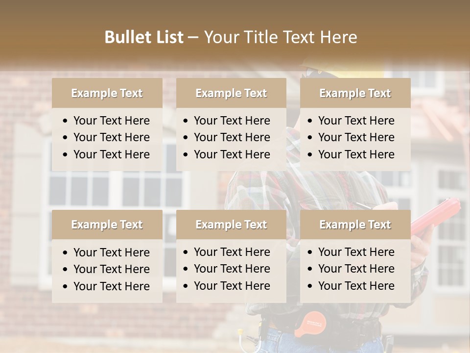 Cool Energy Home PowerPoint Template