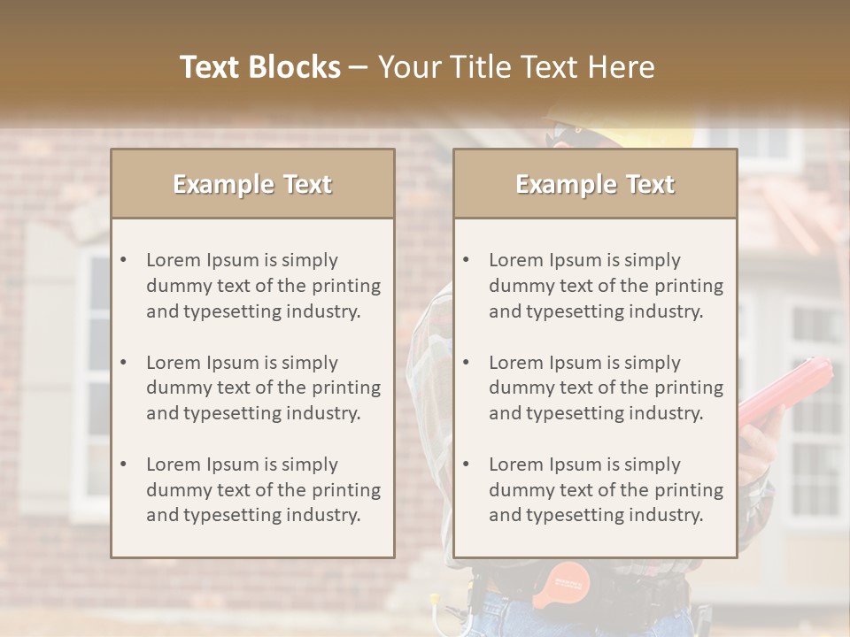 Cool Energy Home PowerPoint Template