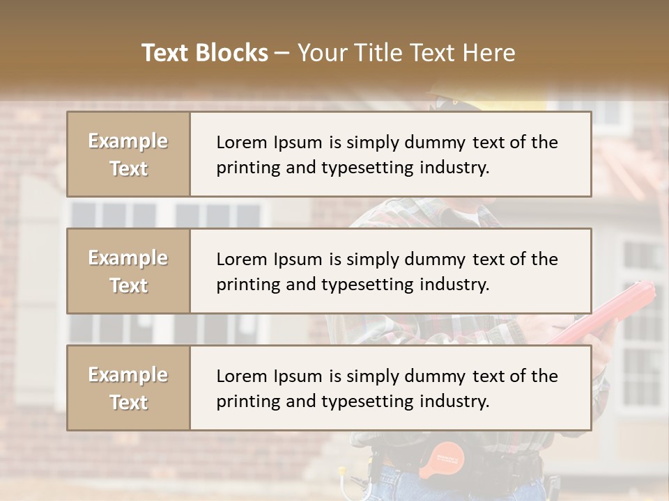 Cool Energy Home PowerPoint Template