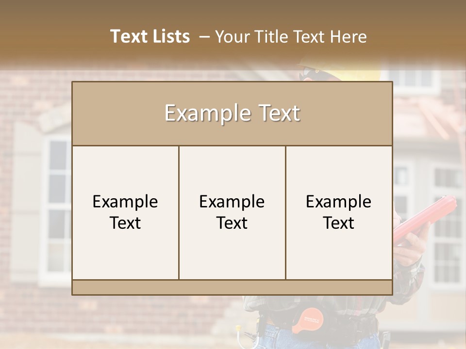 Cool Energy Home PowerPoint Template