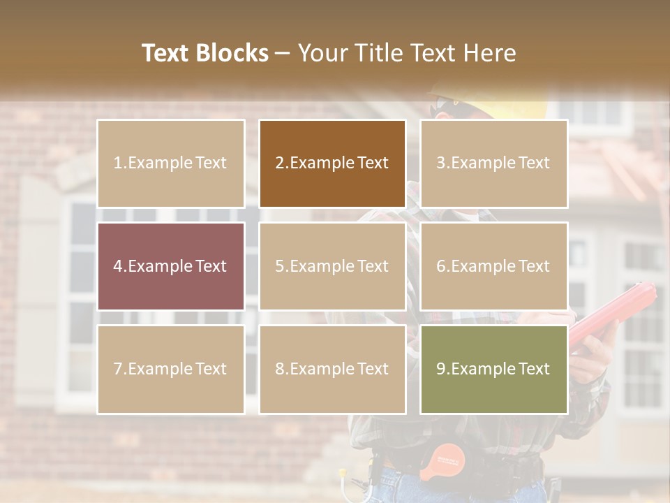 Cool Energy Home PowerPoint Template