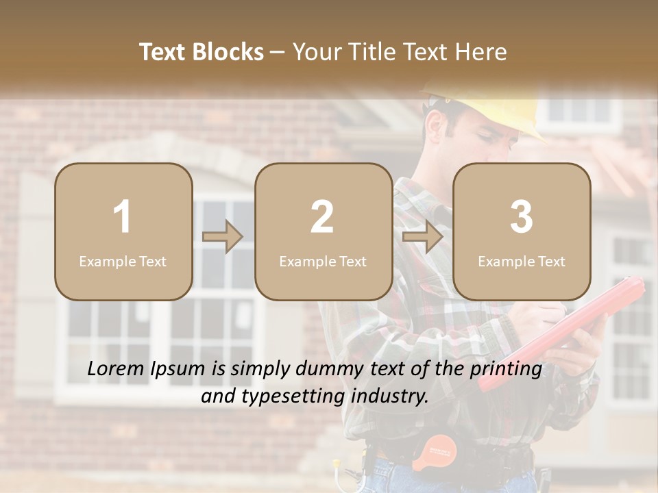 Cool Energy Home PowerPoint Template