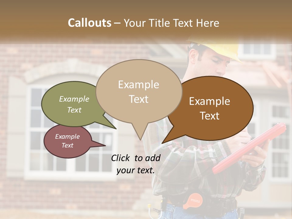 Cool Energy Home PowerPoint Template