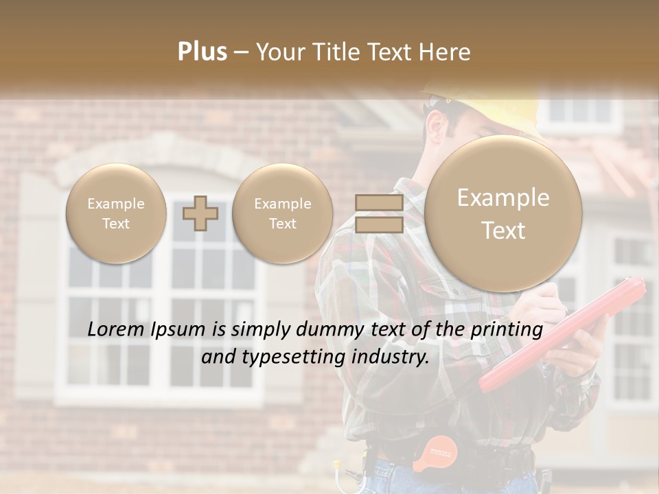 Cool Energy Home PowerPoint Template
