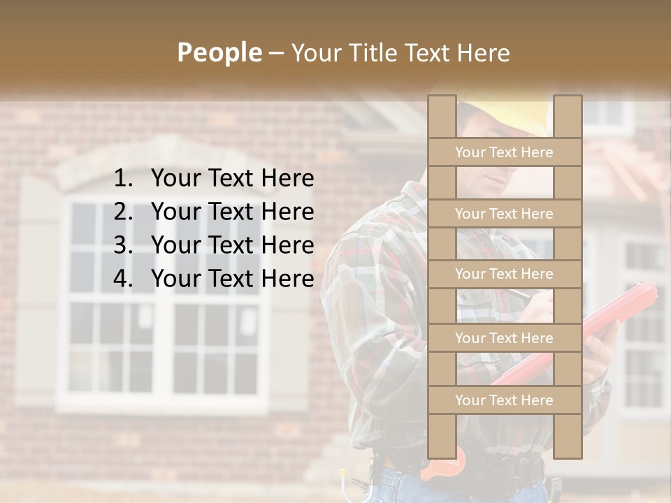 Cool Energy Home PowerPoint Template