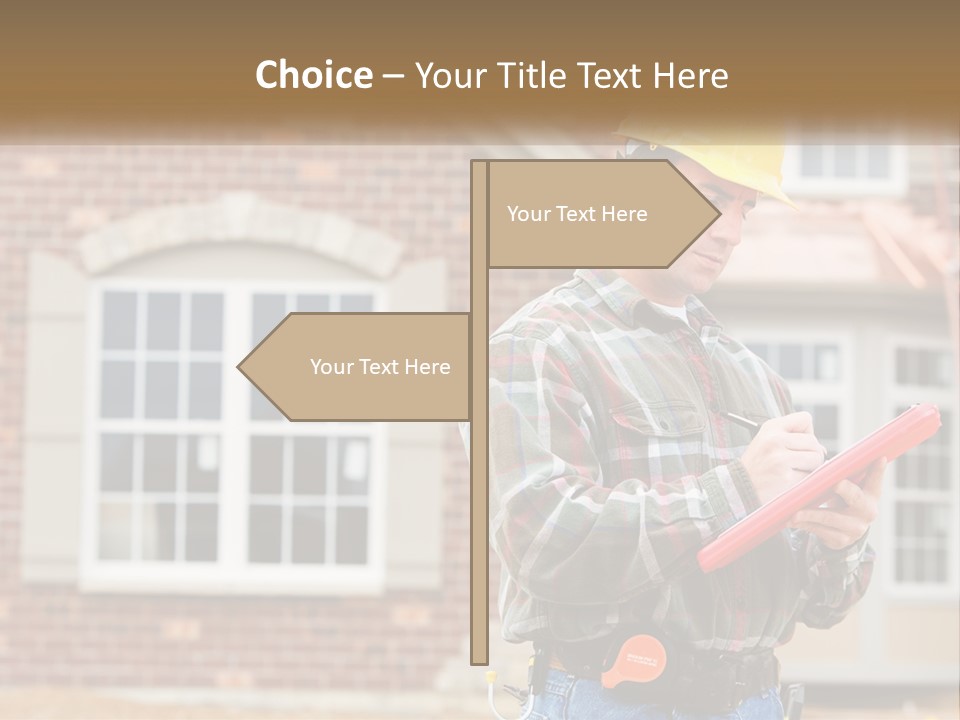 Cool Energy Home PowerPoint Template