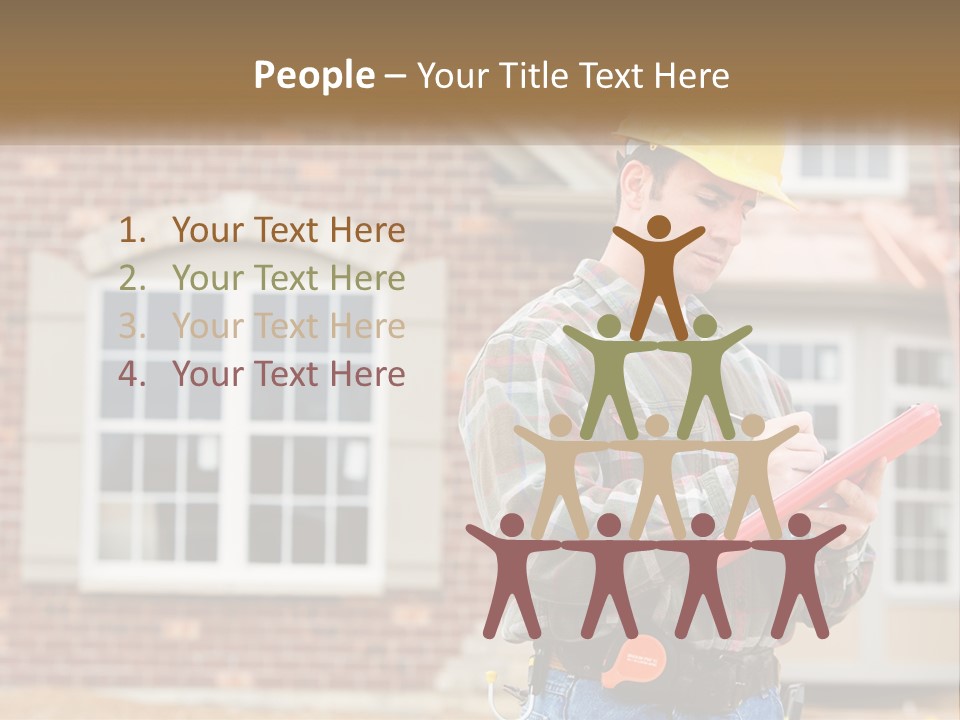 Cool Energy Home PowerPoint Template