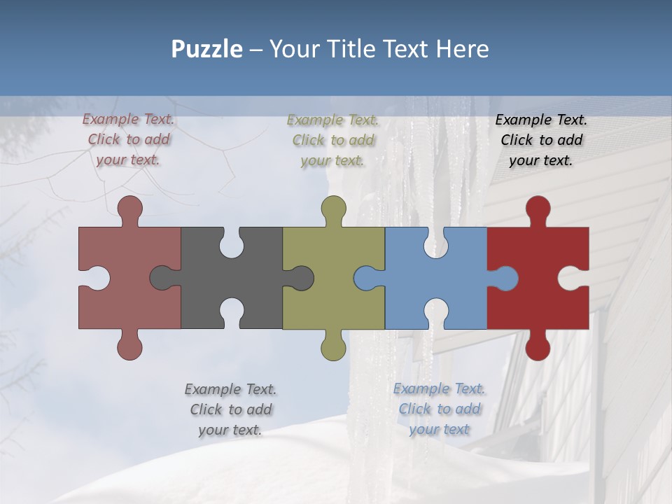 Unit Remote Conditioner PowerPoint Template