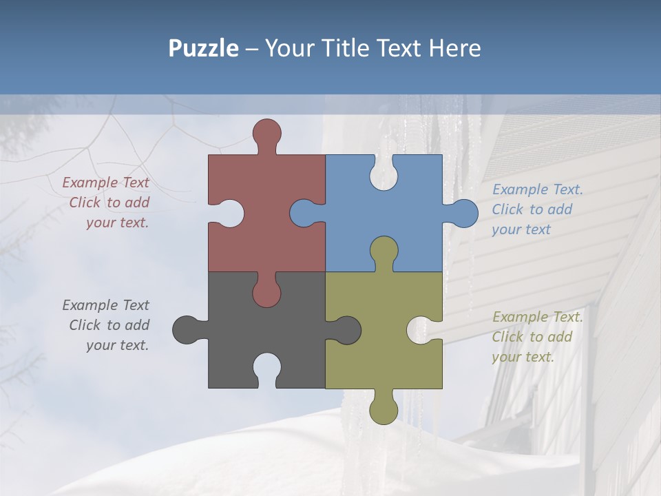Unit Remote Conditioner PowerPoint Template