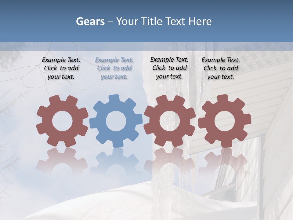 Unit Remote Conditioner PowerPoint Template