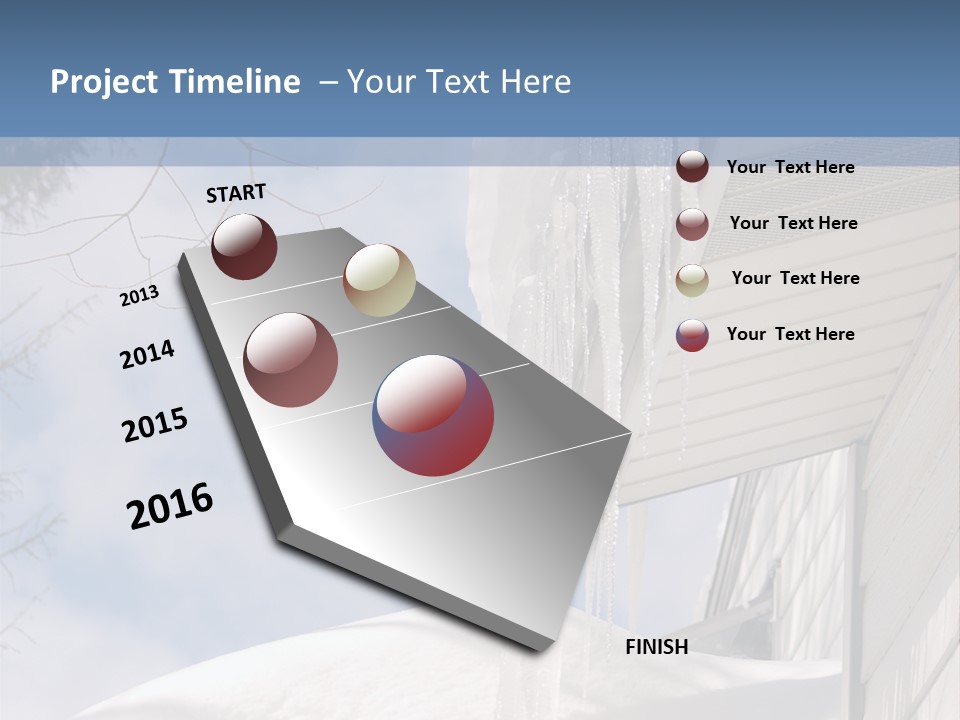 Unit Remote Conditioner PowerPoint Template