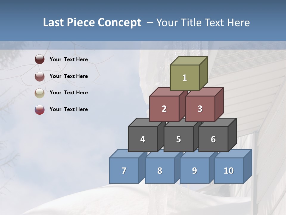 Unit Remote Conditioner PowerPoint Template