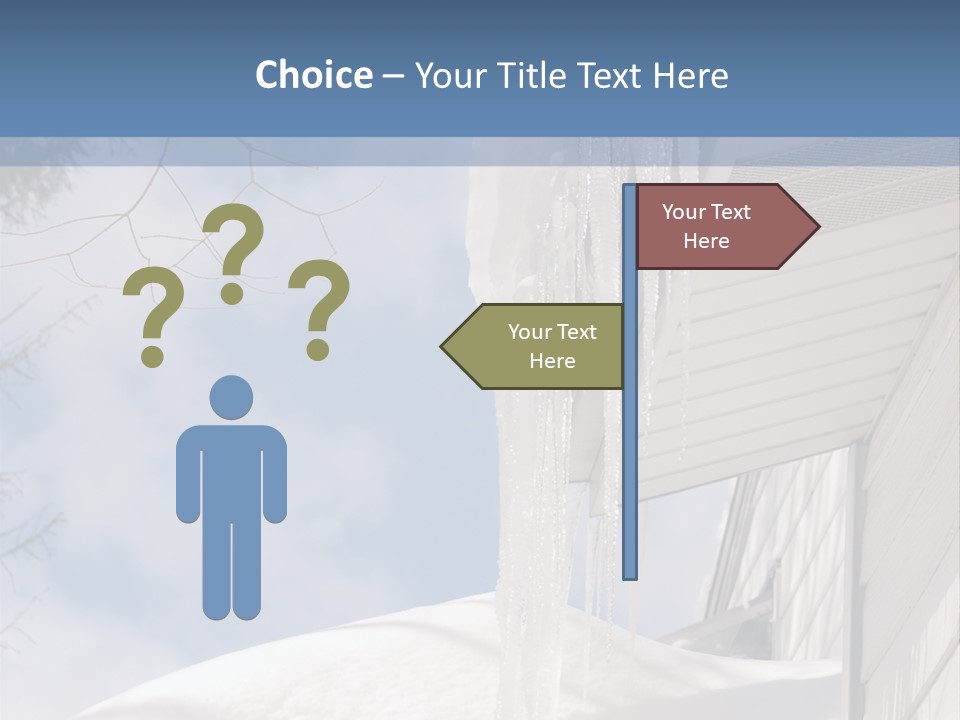 Unit Remote Conditioner PowerPoint Template