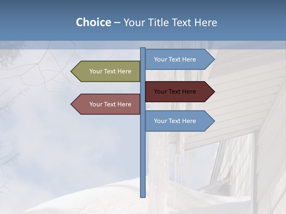 Unit Remote Conditioner PowerPoint Template